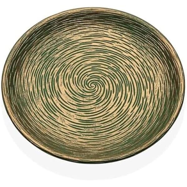 Dekorativ figur - VERSA - Versa - Grön färg - Mått 30 x 4 x 30 cm - Interiör