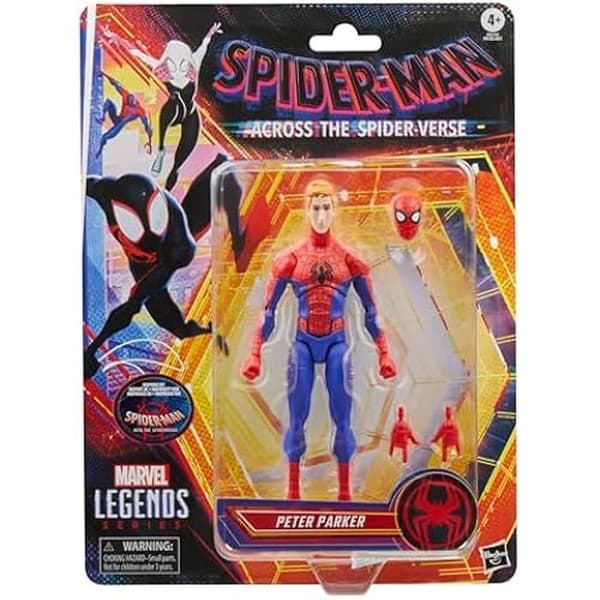 Samlarfigur - MARVEL - Peter Parker - 15 cm - Spider-Man: Into The Spider-Verse - Rörlig