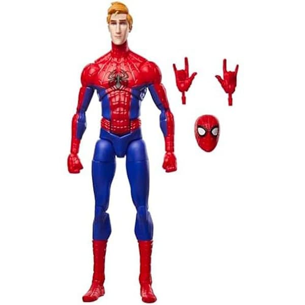 Samlarfigur - MARVEL - Peter Parker - 15 cm - Spider-Man: Into The Spider-Verse - Rörlig