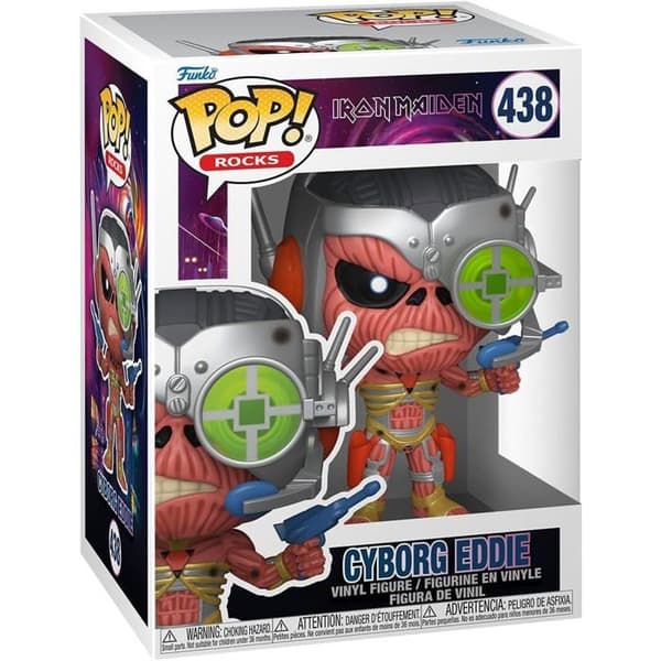 Figur - FUNKO - Cyborg - Iron Maiden - 9 cm - Blandet - 14 år och äldre