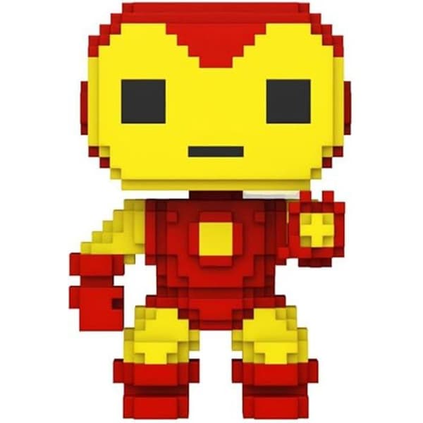 Figur - Funko Pop! - Iron Man - 8-bitars - Vinyl av hög kvalitet - Perfekt present