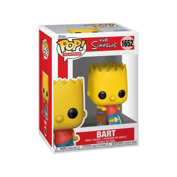 Figurine - Funko - Pop TV Simpsons S10 - Bart - Gul - 2 års garanti