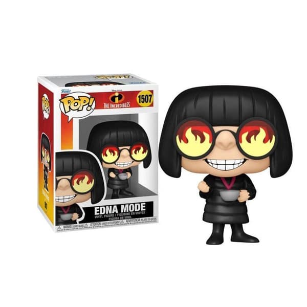 Figurine - FUNKO - Edna - 9 cm - Disney - De Oföränderliga