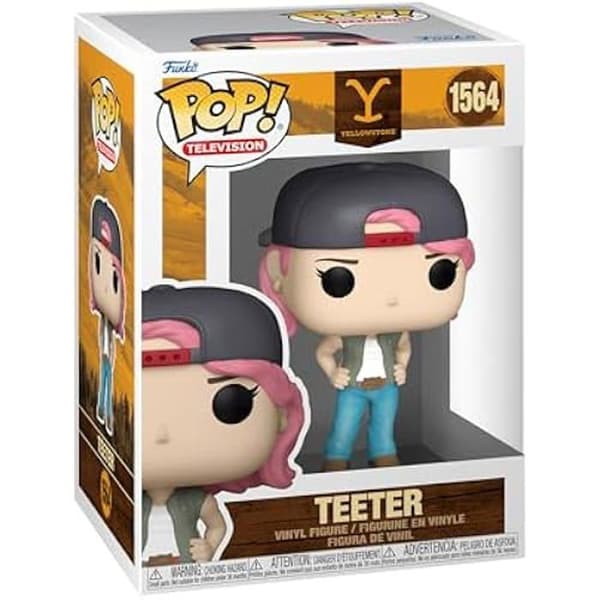 Figur - Funko Pop! - Yellowstone - Teeter - Vinyl av hög kvalitet - Idealisk present