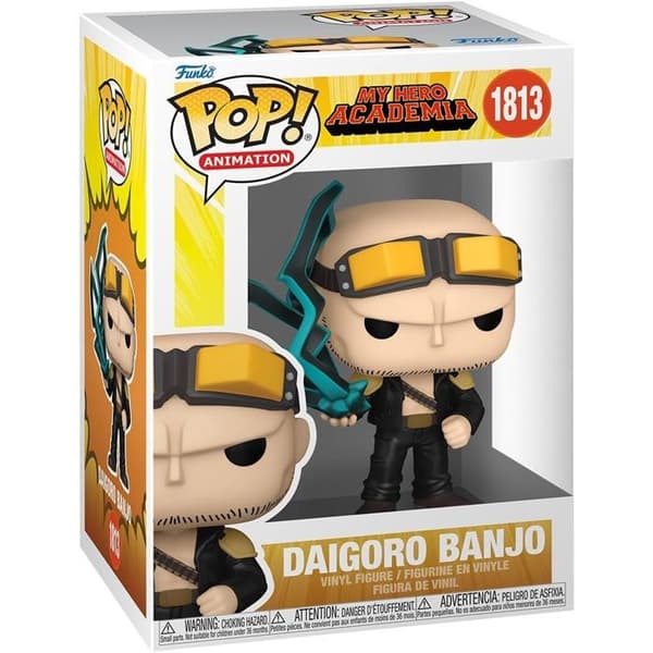 Figur - Funko Pop! - Daigoro Banjo - 9,5 cm - Högkvalitativ Vinyl - My Hero Academia