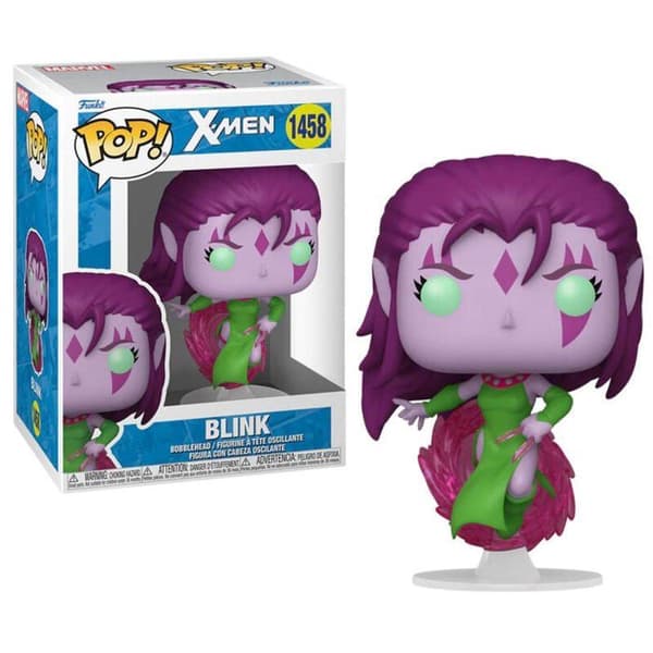 Figur - FUNKO - POP Marvel N° 1458 - Blink - 9 cm - Mixad - Rekommenderas från 3 år