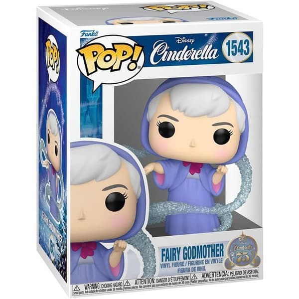 Figur - Funko Pop! - Cindarella 75:e - Gudmor - Vinyl - 9,5 cm