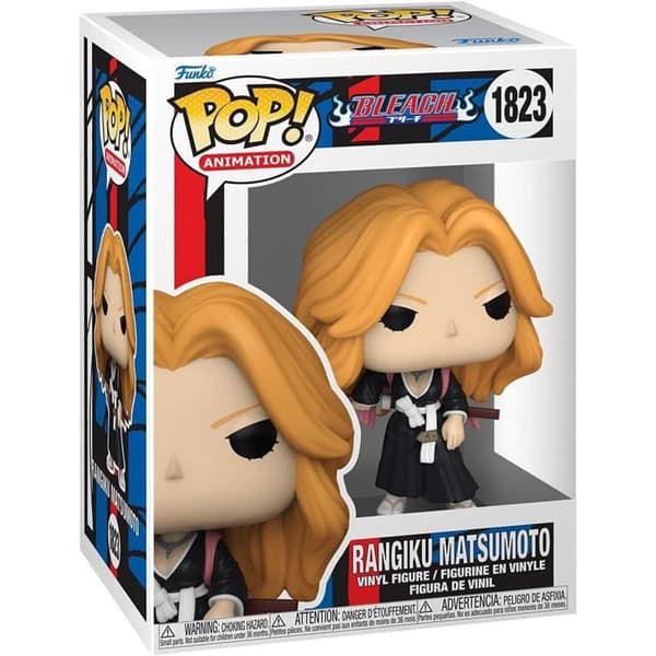 Figurine - Funko - Rangiku Matsumoto - Vinyl 9,5 cm - Gåva till Fans - Samling Bleach