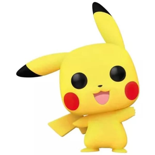 Figur - FUNKO - Pikachu Vinkande Flockad - Gul - 9 cm - För barn från 3 år