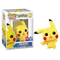 Miniatyrbild 1 av 3: Figur - FUNKO - Pikachu Vinkande Flockad - Gul - 9 cm - För barn från 3 år