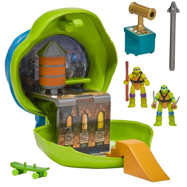 Turtles Big Mouth Huvud Lekset Leonardo
