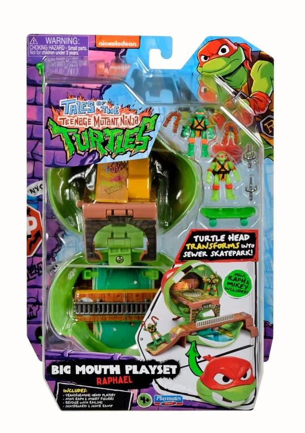 Turtles Big Mouth Huvud Lekset Raphael