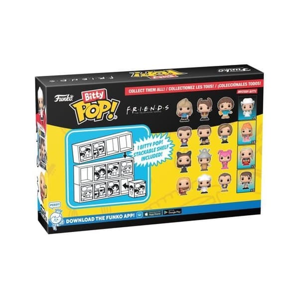 Lite POP! Friends - FUNKO - Phoebe - Pack 4 - Leksak - Inredning