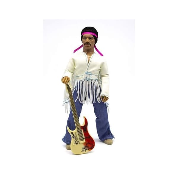 Figurin - MEGO - Jimi Hendrix - Woodstock Flocked 20 cm