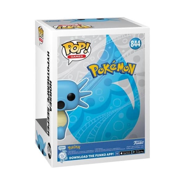 Figur - Funko Pop! - Pokémon - Hypotrempe - Grå - Officiell samling