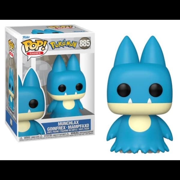 Figurine POP! - Funko - Munchlax - 9 cm - Brun - Modell EMEA