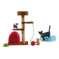 Miniatyrbild 2 av 2: SCHLEICH - Lekset Underhållning för söta katter - Flerfärgad - Farm World - För barn från 3 år och uppåt