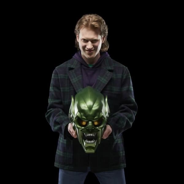 Premium Green Goblin-hjälm, samlarartikel för vuxna, Marvel Legends Series, Spider-Man: No Way Home