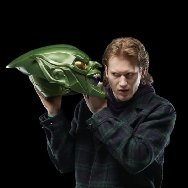 Premium Green Goblin-hjälm, samlarartikel för vuxna, Marvel Legends Series, Spider-Man: No Way Home