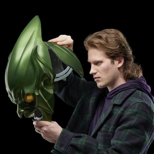 Premium Green Goblin-hjälm, samlarartikel för vuxna, Marvel Legends Series, Spider-Man: No Way Home
