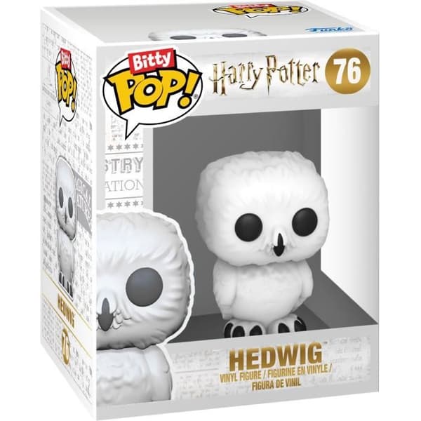 Bitty Pop! Harry Potter - Paket med 4 - Harry Robe - Vit - Vuxen - Unisex