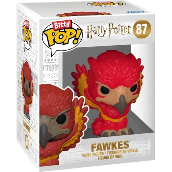 Bitty Pop! Harry Potter - Paket med 4 - Harry Robe - Vit - Vuxen - Unisex