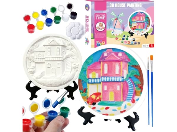 ProNice CREATIVE ARTISTIC PAINTING HOUSE GYPS SMALL 3D ARTIST