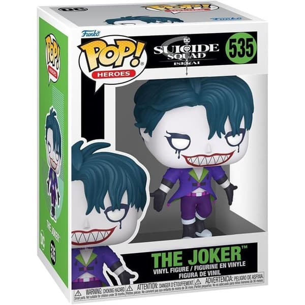 Figur Miniatyr - Funko - POP Hjältar Suicide Squad Isekai - The Joker nr 535