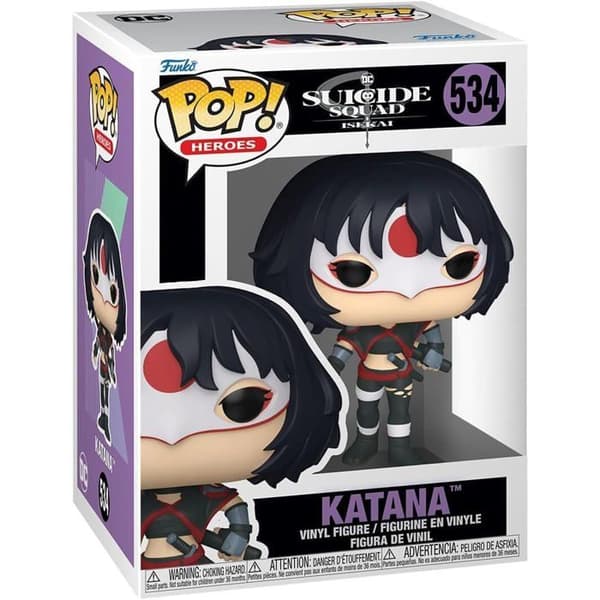 Figur - Funko Pop! - Katana - DC Comics - 9,5 cm - Vinyl - Samlarobjekt