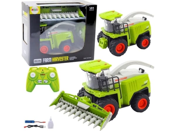 2.4G RC kauko-ohjattava maissi Harvester LEAN lelut