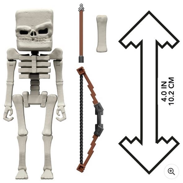 Minecraft Movie Action Figure Skeleton