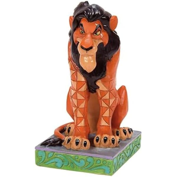 Figurine Disney Traditions Scar - ENESCO - Personlighetspose - Svart - Inredning - Unisex