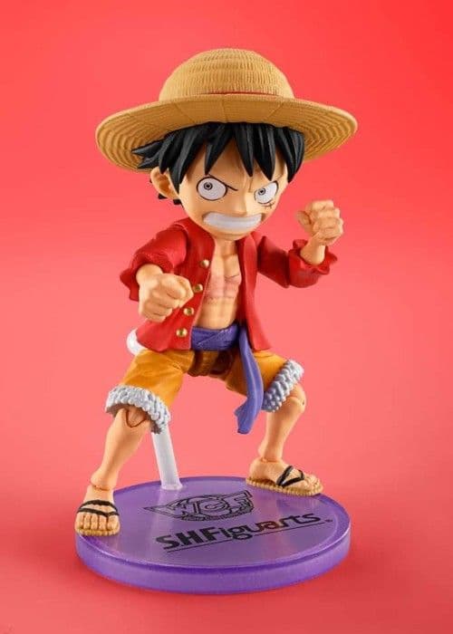 Figur Kollektible One Piece - Monkey.D.Luffy World Collectable Figure× S.H.Figuarts 8cm