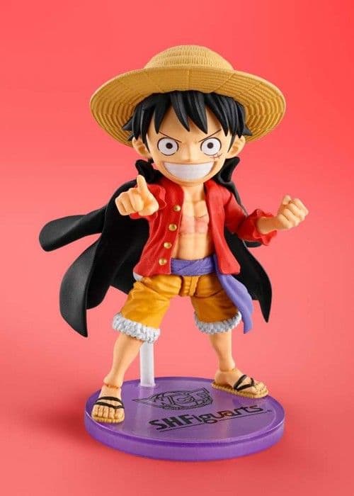 Figur Kollektible One Piece - Monkey.D.Luffy World Collectable Figure× S.H.Figuarts 8cm