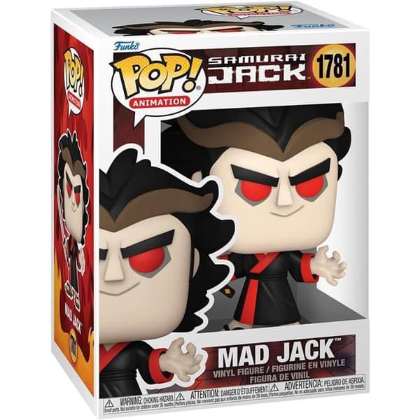 Figur - Funko - Samurai Jack - Mad Jack - Högkvalitativ vinyl - 9,5 cm