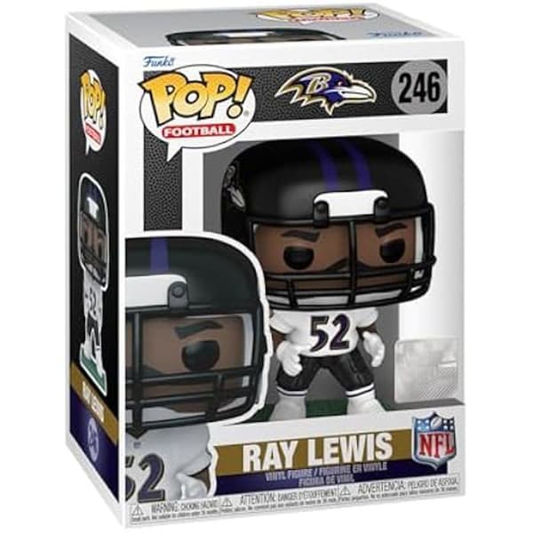 Figur - Funko Pop! - Ray Lewis - NFL Legends - Högkvalitativ Vinyl - Perfekt Present