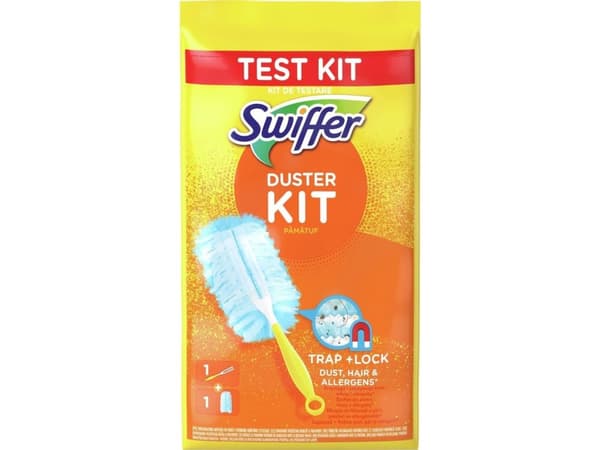 DUSTER Swiffer handle dust broom + 1 refill