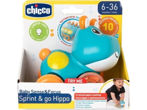 Chicco Classic 00012153000000, 6 månad (er), 4 hjul, Batterier krävs, Multifärg