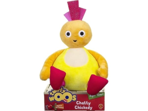 Spinners maskot med lyd Chickedy EDUKAMP