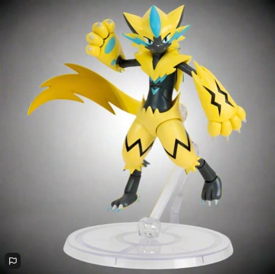 Pokémon Select Action Figure Trainer Team Zeraora 15cm