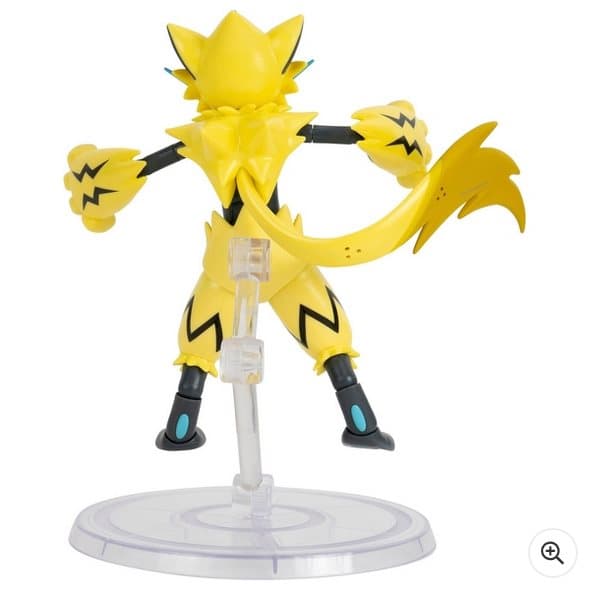 Pokémon Select Action Figure Trainer Team Zeraora 15cm