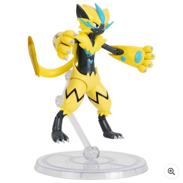 Pokémon Select Action Figure Trainer Team Zeraora 15cm