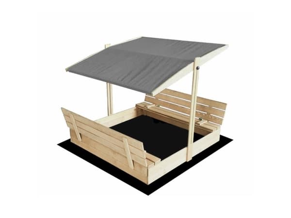 Ikke spesifisert_V Sandkasse120x120cm Med Tak