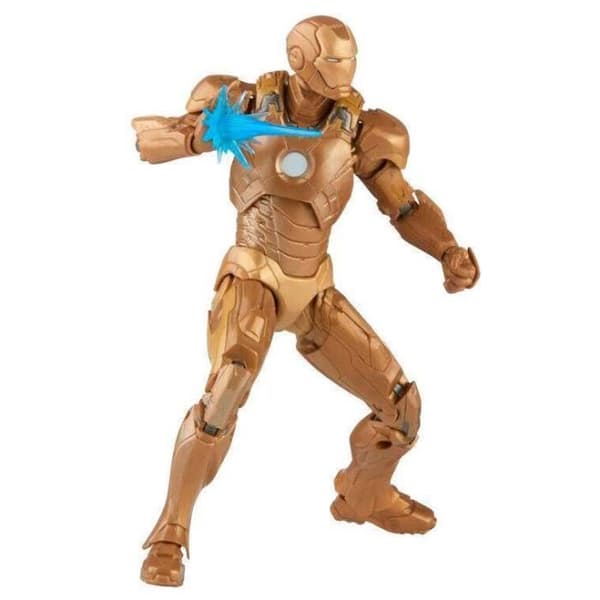 Figurin - Marvel - Iron Man 3 - Happy Hogan and Iron Man Mark XXI - 15cm - Tillbehör
