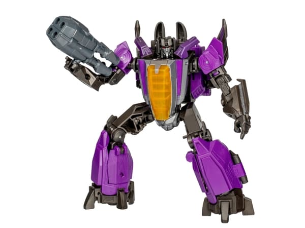 Transformers Studio Series Voyager Class : War for Cybertron 11 Skywarp, 8 yr(s), Plastic, Grey, Purple