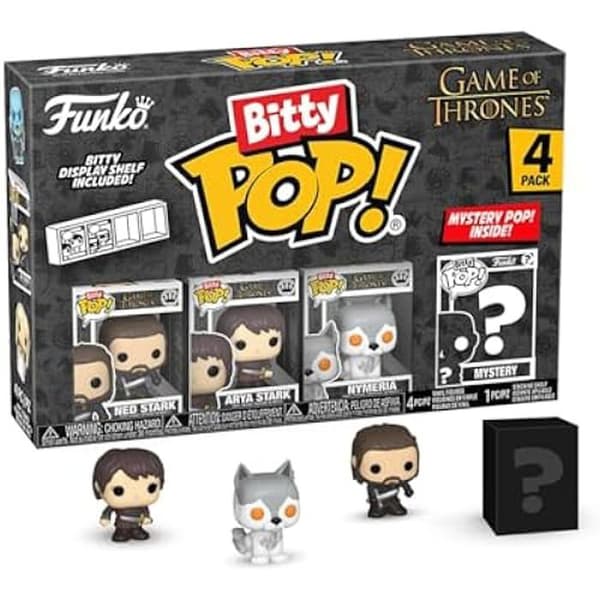 Figurine - Funko - Bitty Pop! GoT - Ned Stark - 2,2 cm - Mini-Figurine Mystère att Samla