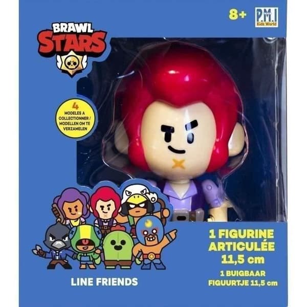 Brawl Stars® - 1 11,5 cm actionfigur - Lot #4 - Samlarfigurer - TV-spel - Lansay