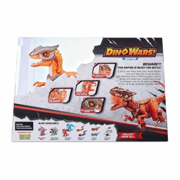 Toimintahahmot Zuru Robo Alive Dino Wars Raptor