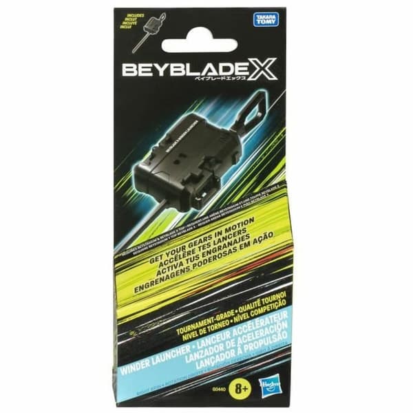Samlet figur Hasbro Lanzador oficial Beyblade X Winder