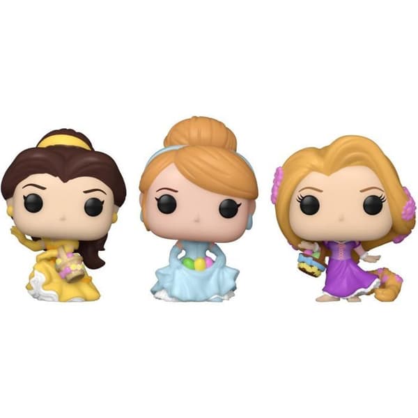 Pack 3 Figurer Funko Pocket Pop Disney Påskprinsessa